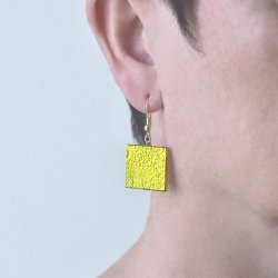 Aluminium Small Square - Lemon Gold