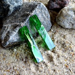 Rectangle Stribes - Green