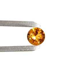 Shou Sugi Ban Small Square - Citrine