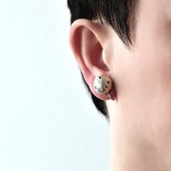 Puff Clip On - Silver