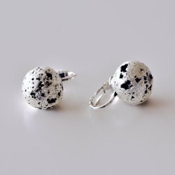 Puff Clip On - Silver