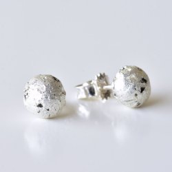 Puff Stud - Silver