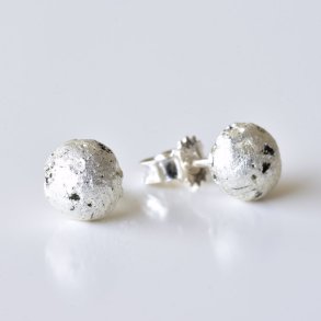 Puff Stud - Silver